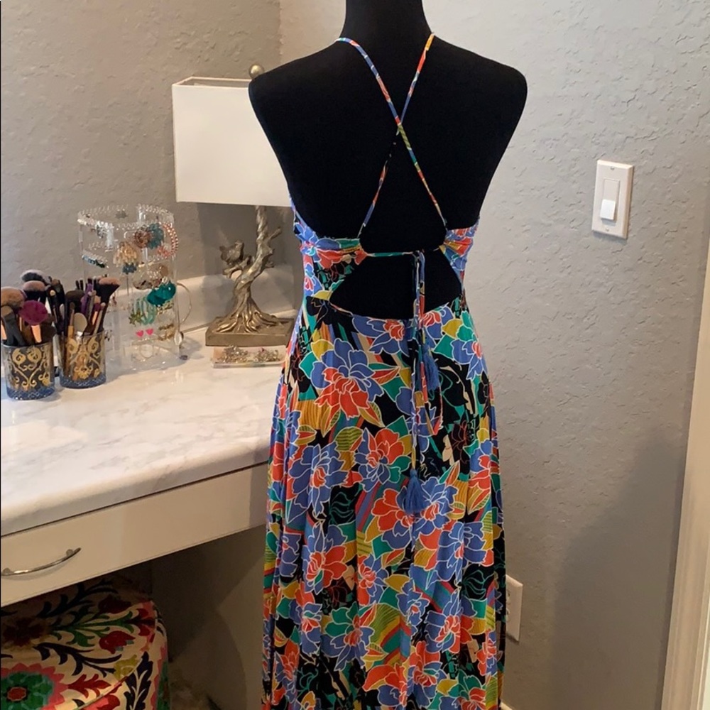 Colorful Print Dress - Picture 2 of 2